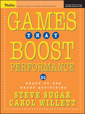 cover image of Games That Boost Performance